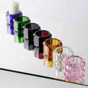 Kristall Glass Candle Holder by Decor Walther