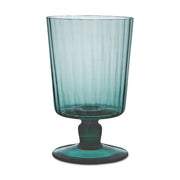Lando Goblet Glass, Pleat, Set of 2 by Match Pewter