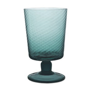 Lando Goblet Glass, Twist, Set of 2 by Match Pewter