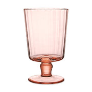 Lando Goblet Glass, Pleat, Set of 2 by Match Pewter
