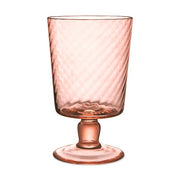 Lando Goblet Glass, Twist, Set of 2 by Match Pewter