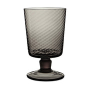 Lando Goblet Glass, Twist, Set of 2 by Match Pewter