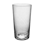 Lando Highball Glass, Twist, Set of 2 by Match Pewter