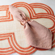 Juliska Berry Scallop Napkin, Set of 4