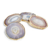 Anna New York Lumino Agate Coasters, set of 4