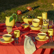 Lemon Dessert Plate by Bordallo Pinheiro