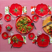 Tomato 12-Piece Set with Pasta Plate by Bordallo Pinheiro