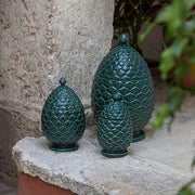 Pine Cone Emerald Green Box by Bordallo Pinheiro