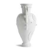 Pantheon Persephone White Vase, 18.5" by L'Objet