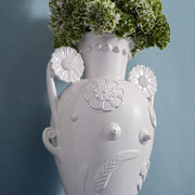 Pantheon Persephone White Vase, 18.5" by L'Objet