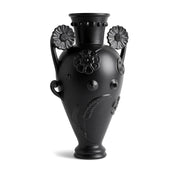 Pantheon Persephone Black Vase, 18.5" by L'Objet