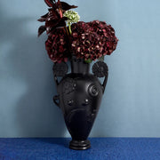 Pantheon Persephone Black Vase, 18.5" by L'Objet