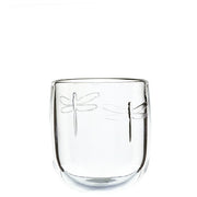 Dragonfly Tumblers, Clear, Set of 6 by La Rochere