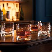Dandy Assorted Whiskey Glasses, 10 oz., Set of 4 by La Rochere