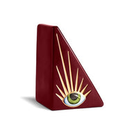 Lito Eye Bookend, Bordeaux by L'Objet