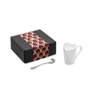 Alessi & Tea Gift Set, To Mug and Big Love Spoon by Miriam Mirri for Alessi