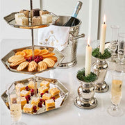 Juliska Graham 3-Tier Server, Stainless Steel