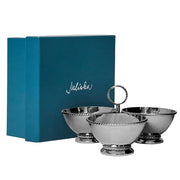 Juliska Graham Triple Cocktail Bowl, Stainless Steel