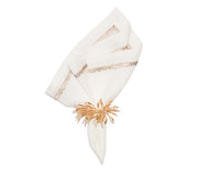 Kim Seybert Filament Napkin in White & Multi, Set of 4