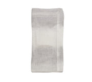 Watercolor Stripe Napkin in White & Gray, Set of 4 by Kim Seybert