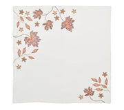 Kim Seybert Maple Hues Napkin in White & Multi, Set of 4