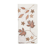 Kim Seybert Maple Hues Napkin in White & Multi, Set of 4