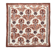 Kim Seybert Botanica Napkin in Ivory & Brown, Set of 4