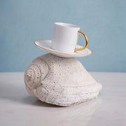 Neptune Espresso Cup & Saucer by L'Objet