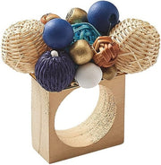 Java Napkin Rings, Set of 4 by Kim Seybert