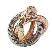 Kim Seybert Trinity Napkin Rings, set of 4 Napkin Rings Kim Seybert 