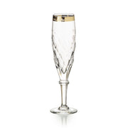 Palazzo Gold Champagne Flute by Vista Alegre