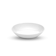 Plisse Porcelain 9" Shallow Bowl by Pillivuyt