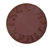 Wood Matrix Placemat in Brown, Set of 2 by Kim Seybert