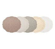 Tailored Placemats in Neutral Tones, Set of 4 by Kim Seybert