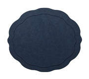 Tailored Placemat in Navy, Set of 4 by Kim Seybert