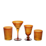 Prism Martini Glasses, Set of 4 by L'Objet