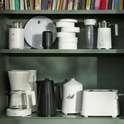 Plisse Electric Kettle by Michele de Lucchi for Alessi
