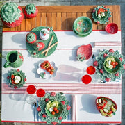 Strawberries Cheese Tray, 14" by Bordallo Pinheiro