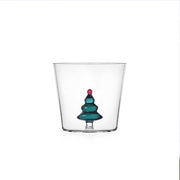 Ichendorf Milano 2024 Woodland Tales Christmas Tree 2-Piece Glass Tumbler Set