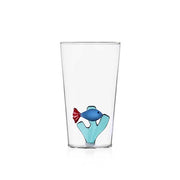 Ichendorf Milano Marine Garden Fish Longdrink Glass, 15.2 oz.