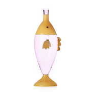 Ichendorf Milano Marine Garden Fish Glass Bottle, Pink, 30.4 oz.