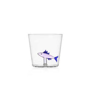 Ichendorf Milano Marine Garden Sardine Glass 2-Piece Tumbler Set, 11.8 oz.