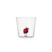 Ichendorf Milano Fruits & Flowers Glass Tumbler, Set of 2, 11.8 oz.