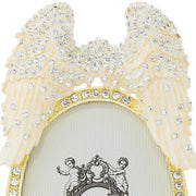 Gold Angel Wings Photo Frame by Olivia Riegel