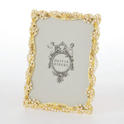 Gold Audrey 5" x 7" Photo Frame by Olivia Riegel