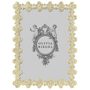 Pavé Clover Gold Photo Frame by Olivia Riegel