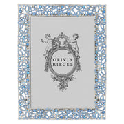 Papillon with Sapphire Crystals Photo Frame, 5" x 7" by Olivia Riegel