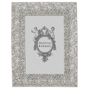 Silver Biarritz Photo Frame, 5" x 7" by Olivia Riegel