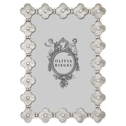 Silver Clover Photo Frame by Olivia Riegel