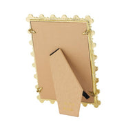 Gold & Crimson Enamel Clover Photo Frame by Olivia Riegel